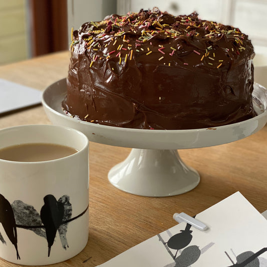 Chocolate sourdough cake