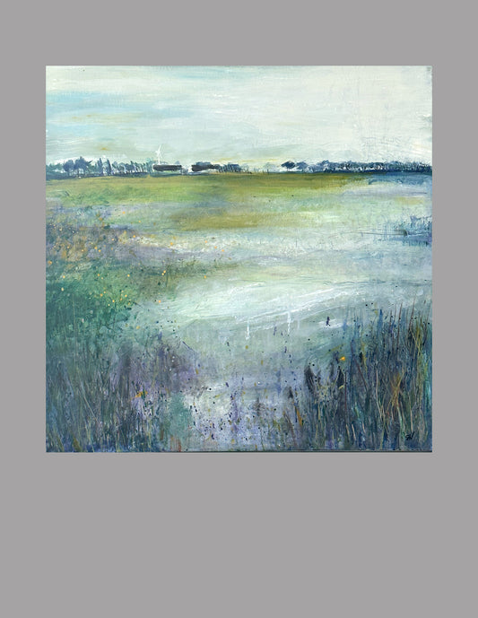 PAINTING: Across the valley