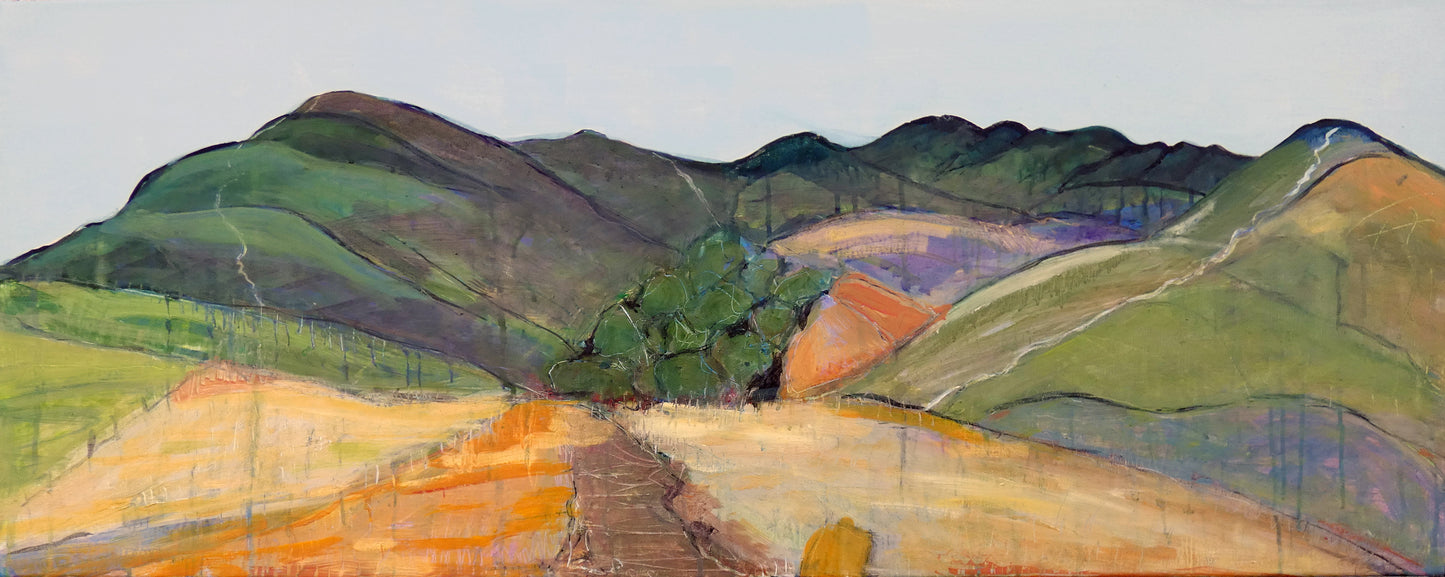 PAINTING: Hills more travelled