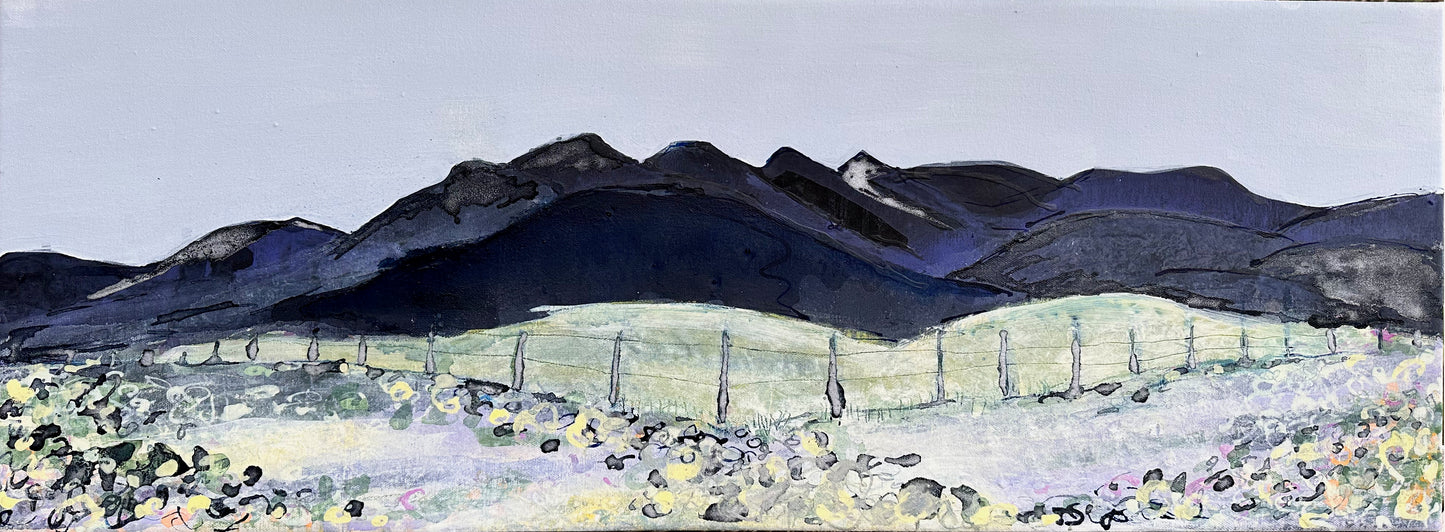 PAINTING: From the top of allermuir