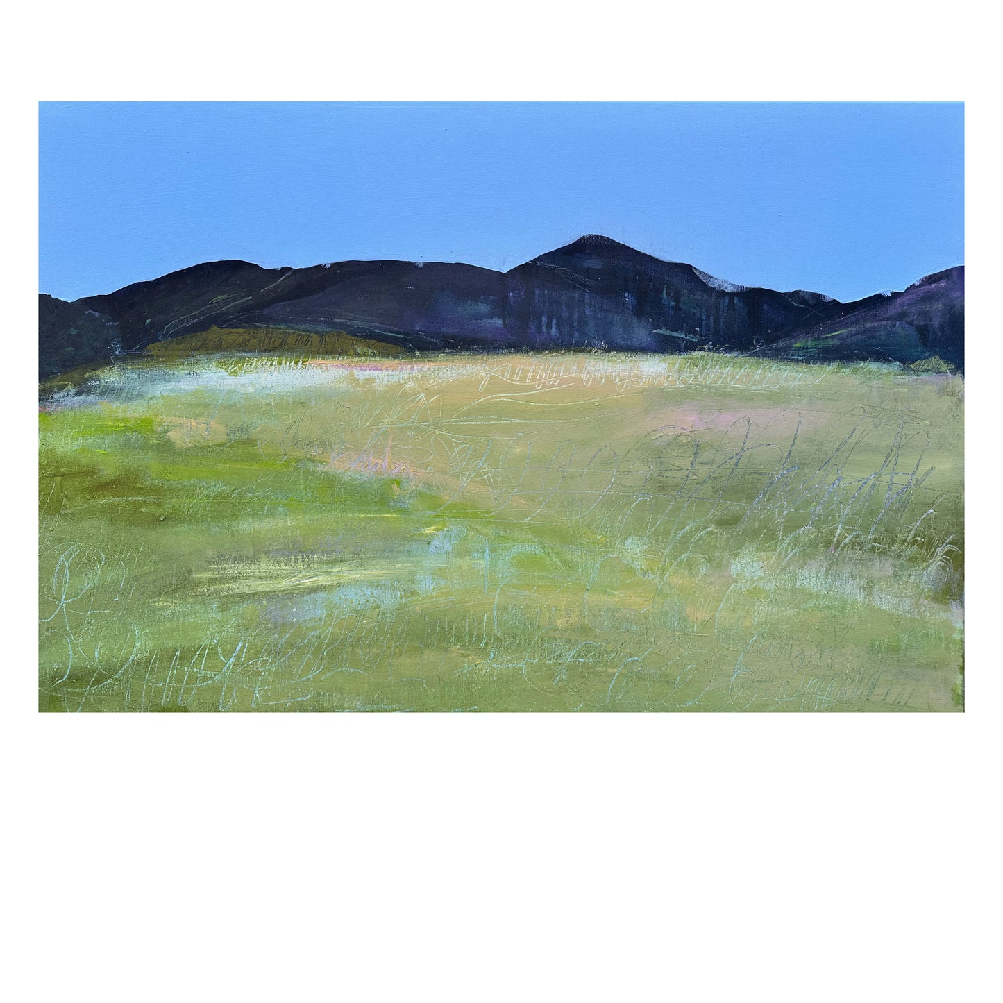 PAINTING: Across the carnethy field