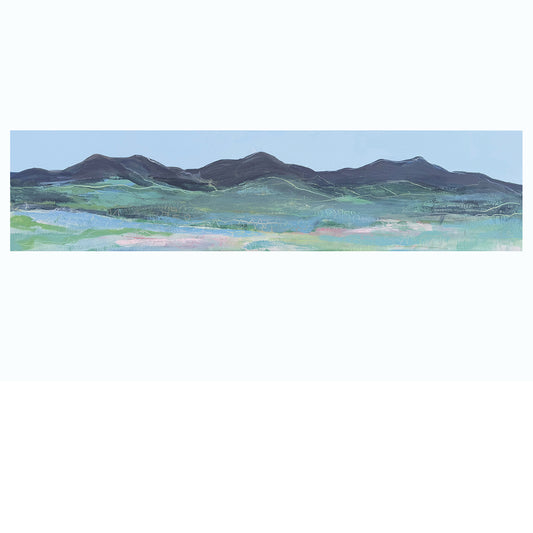 PAINTING: The Pentlands from Broomhill