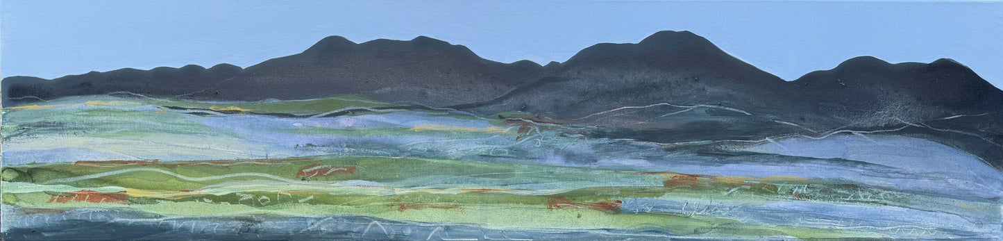 PAINTING: The Pentlands from Kirkhill
