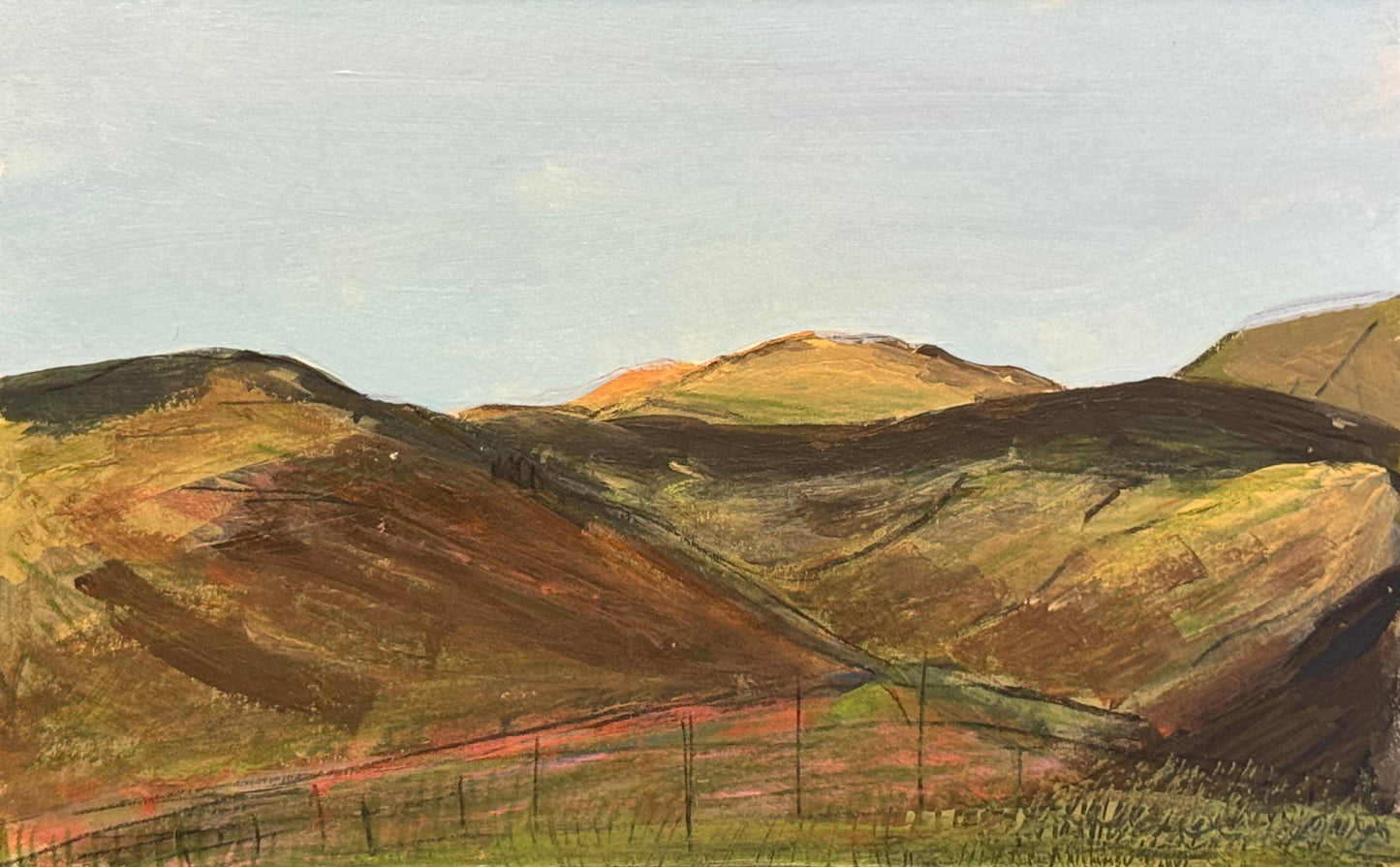 PAINTING: Glenshee - en pleinair study 2
