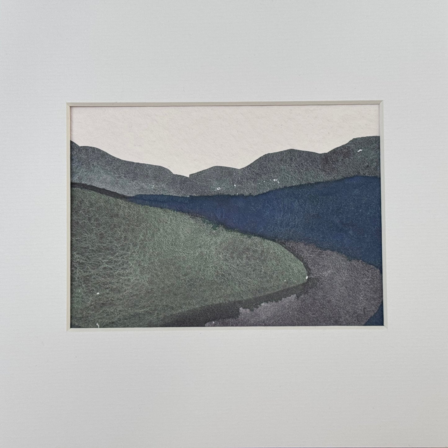 UNFRAMED PAINTING: Pentlands study IV