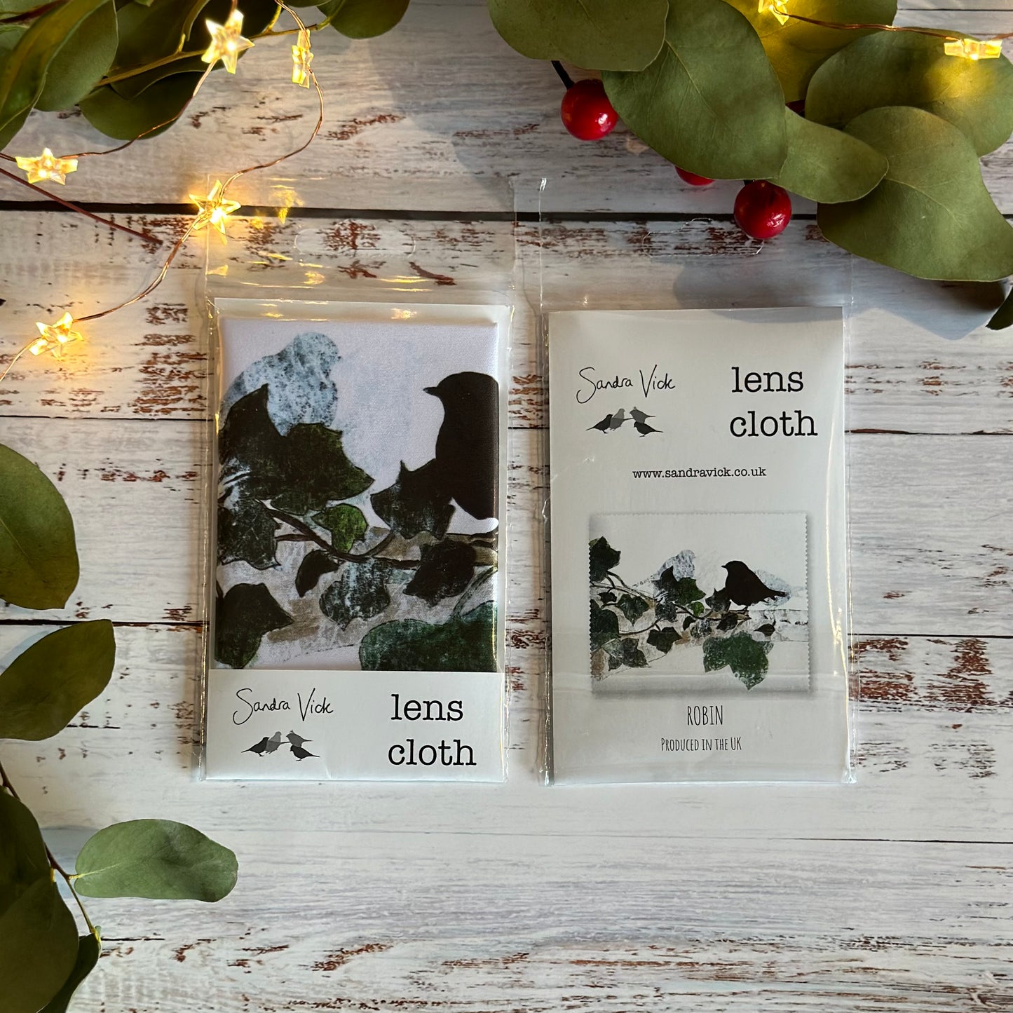 LENS CLOTH: robin & Ivy