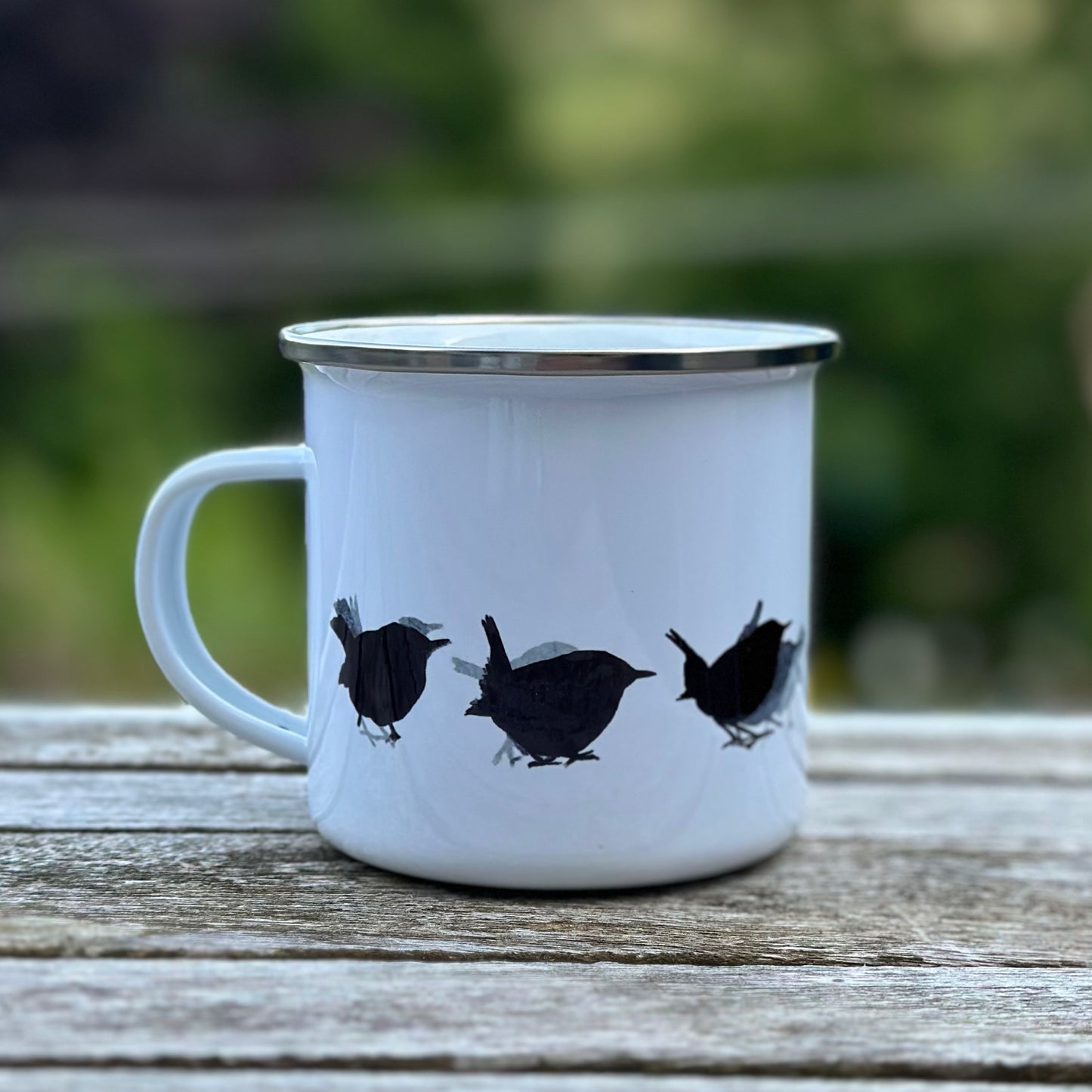 ENAMEL MUG: WREN