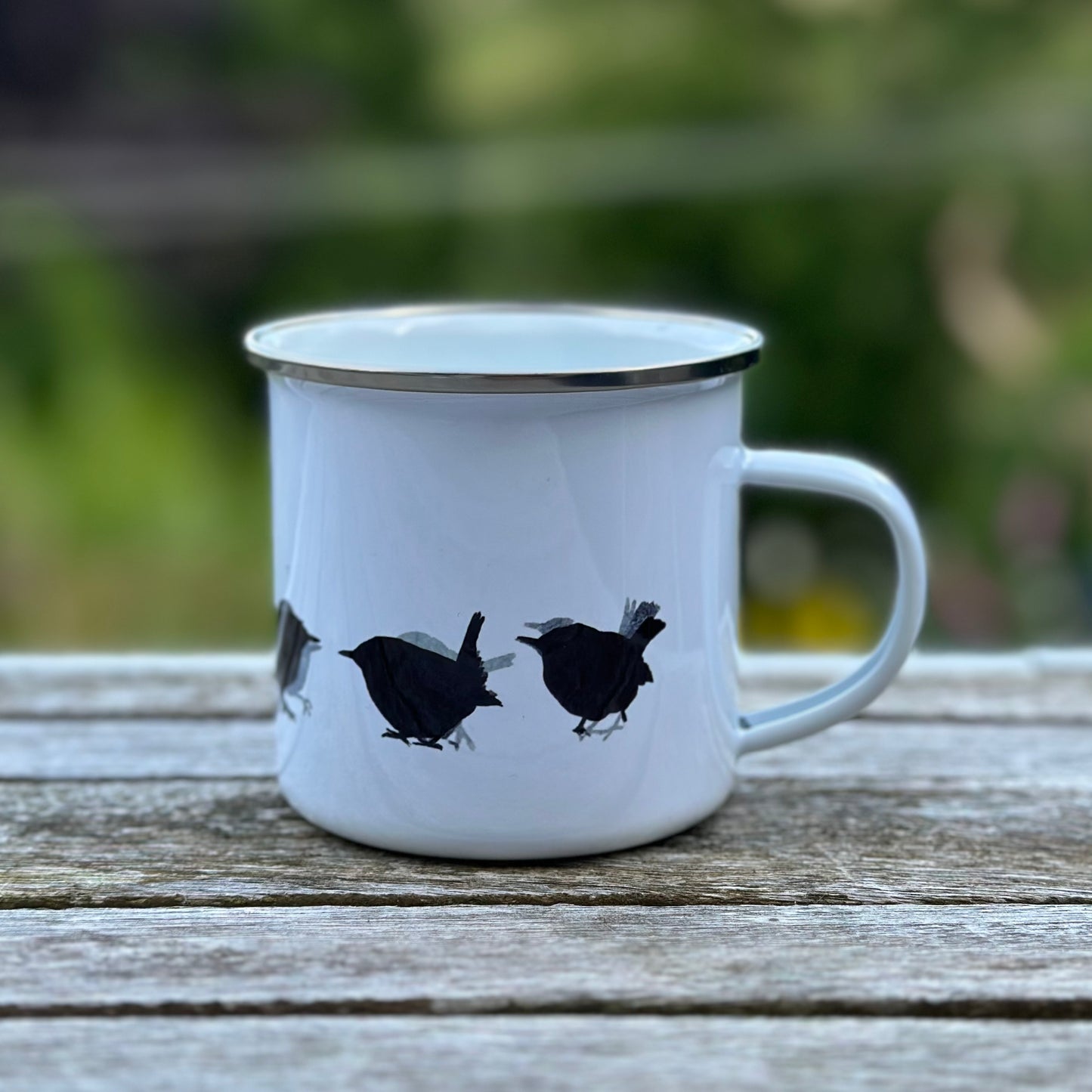 ENAMEL MUG: WREN
