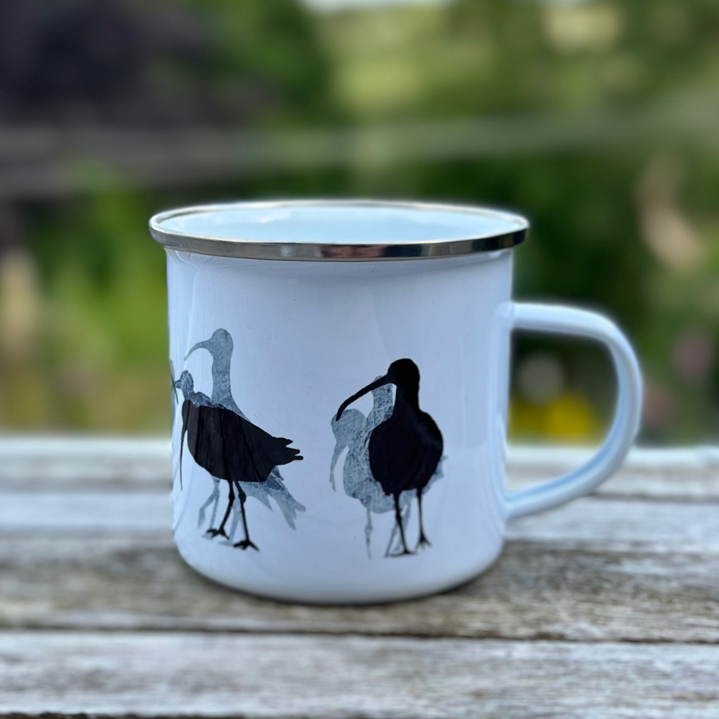 ENAMEL MUG: CURLEW