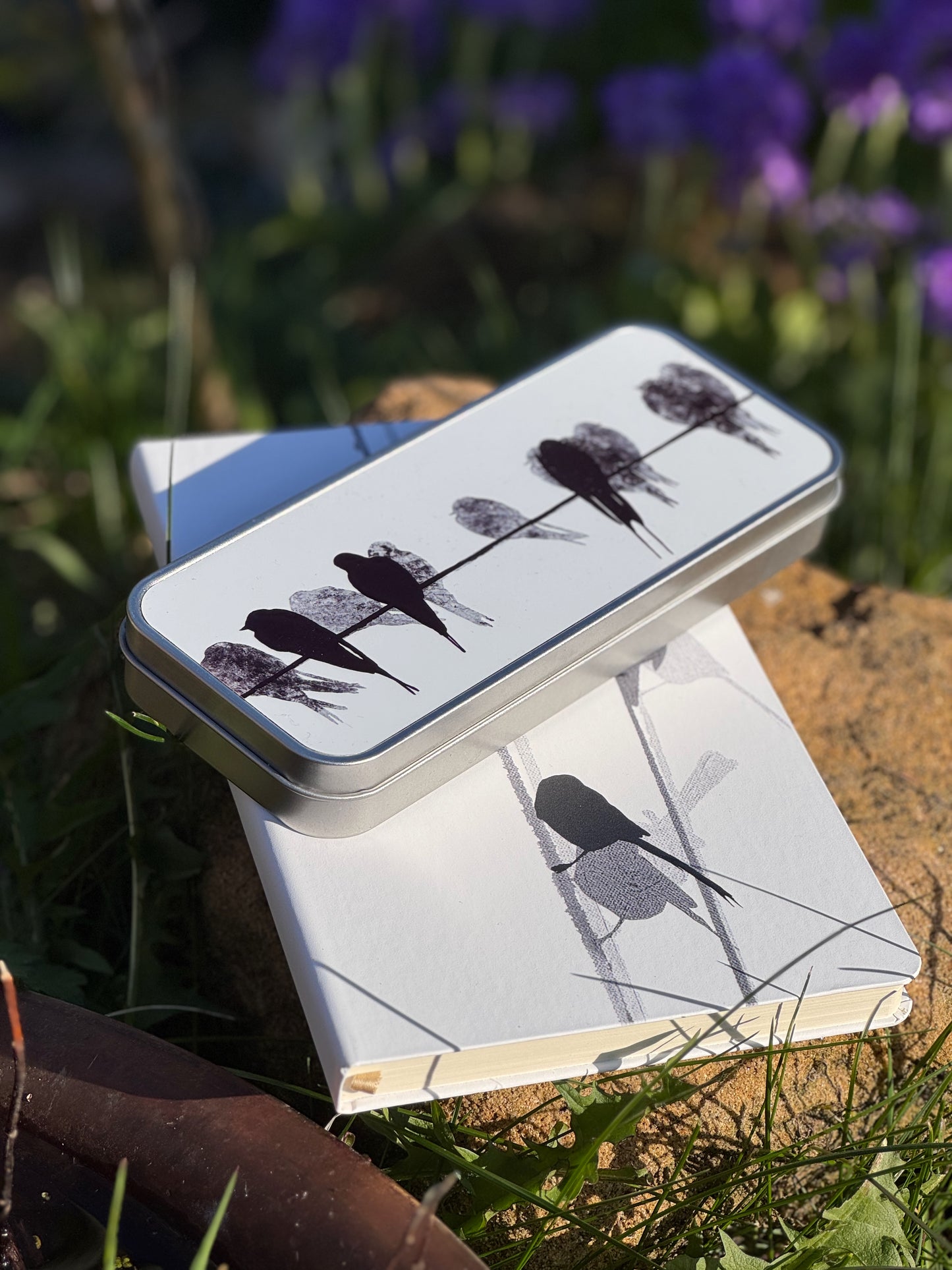 PENCIL TIN : swallows