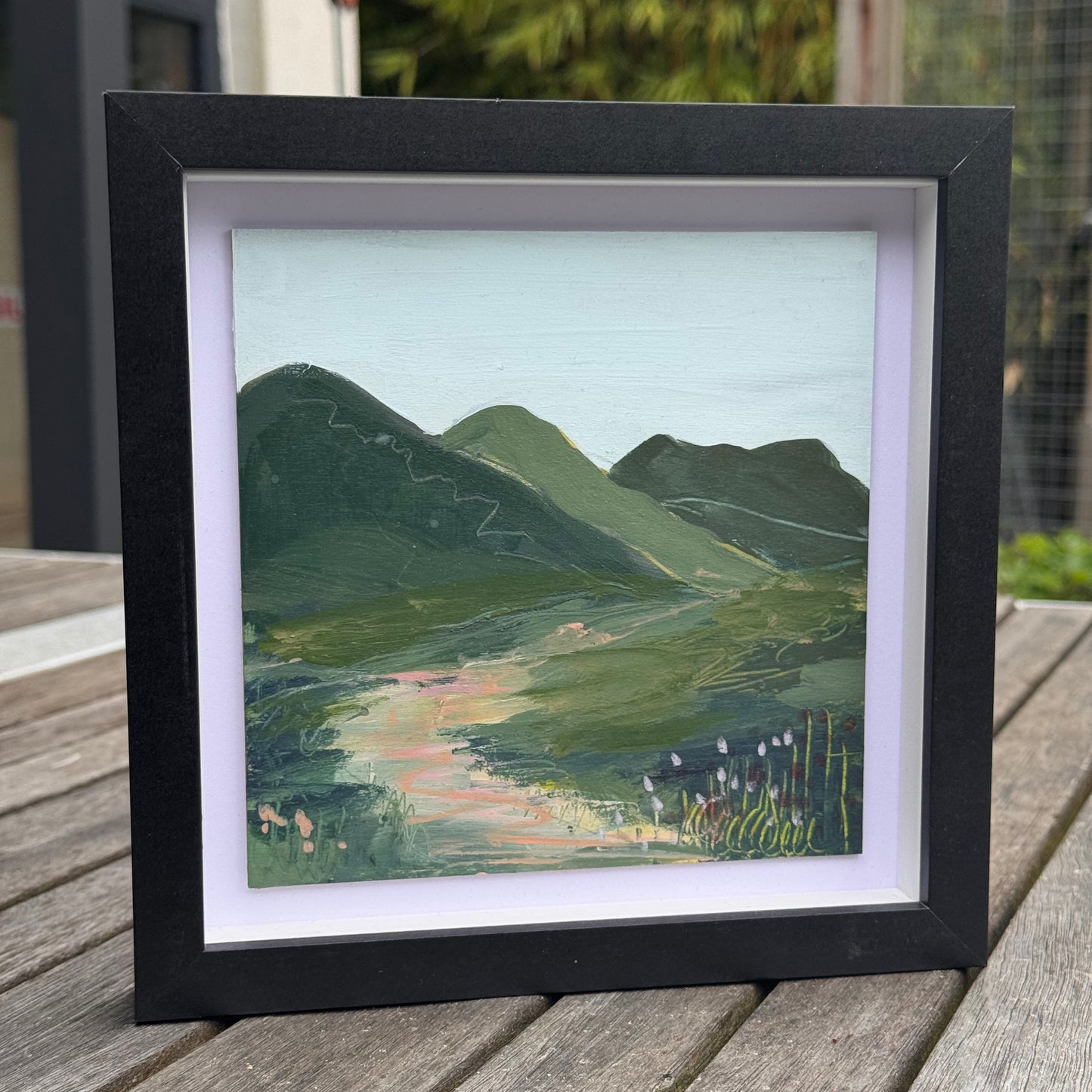 PAINTING: Pentlands view 2