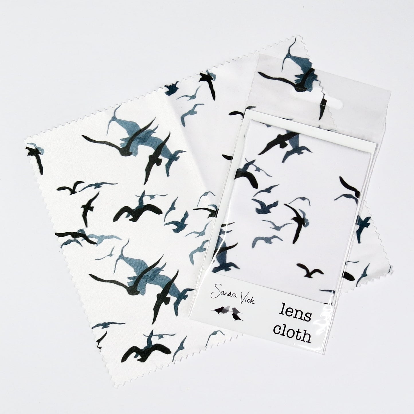 LENS CLOTH: kittiwakes
