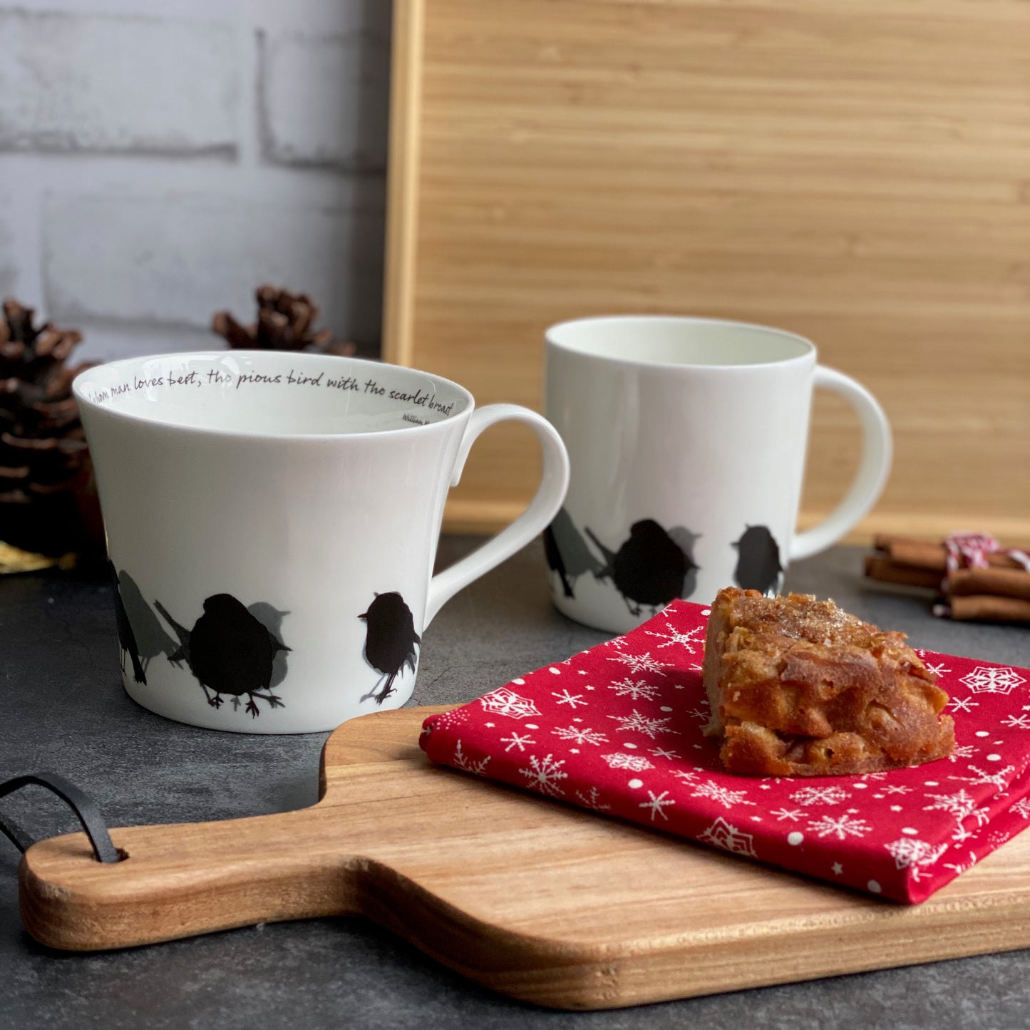 BREAKFAST CUP: ROBIN