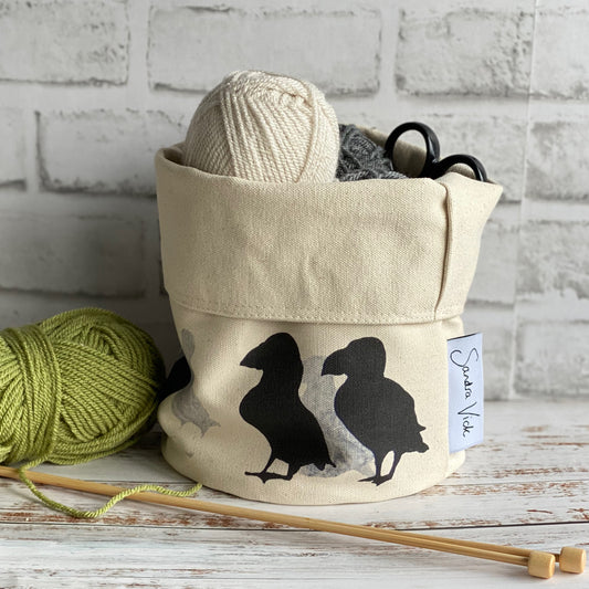 POT BAG: Puffins