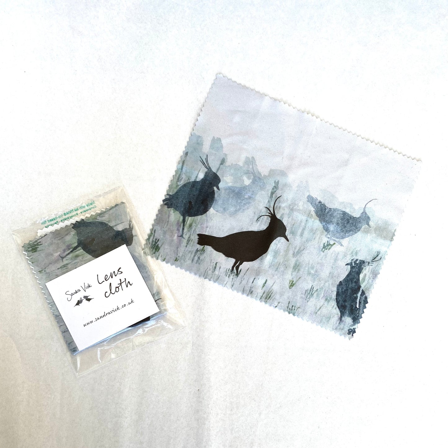 LENS CLOTH: lapwings