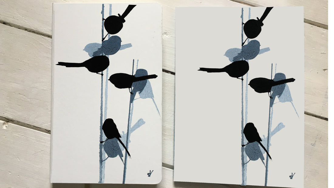 long-tailed tit notebook kickstarter project