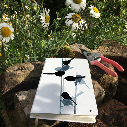 8 uses for our long-tailed tit notebooks