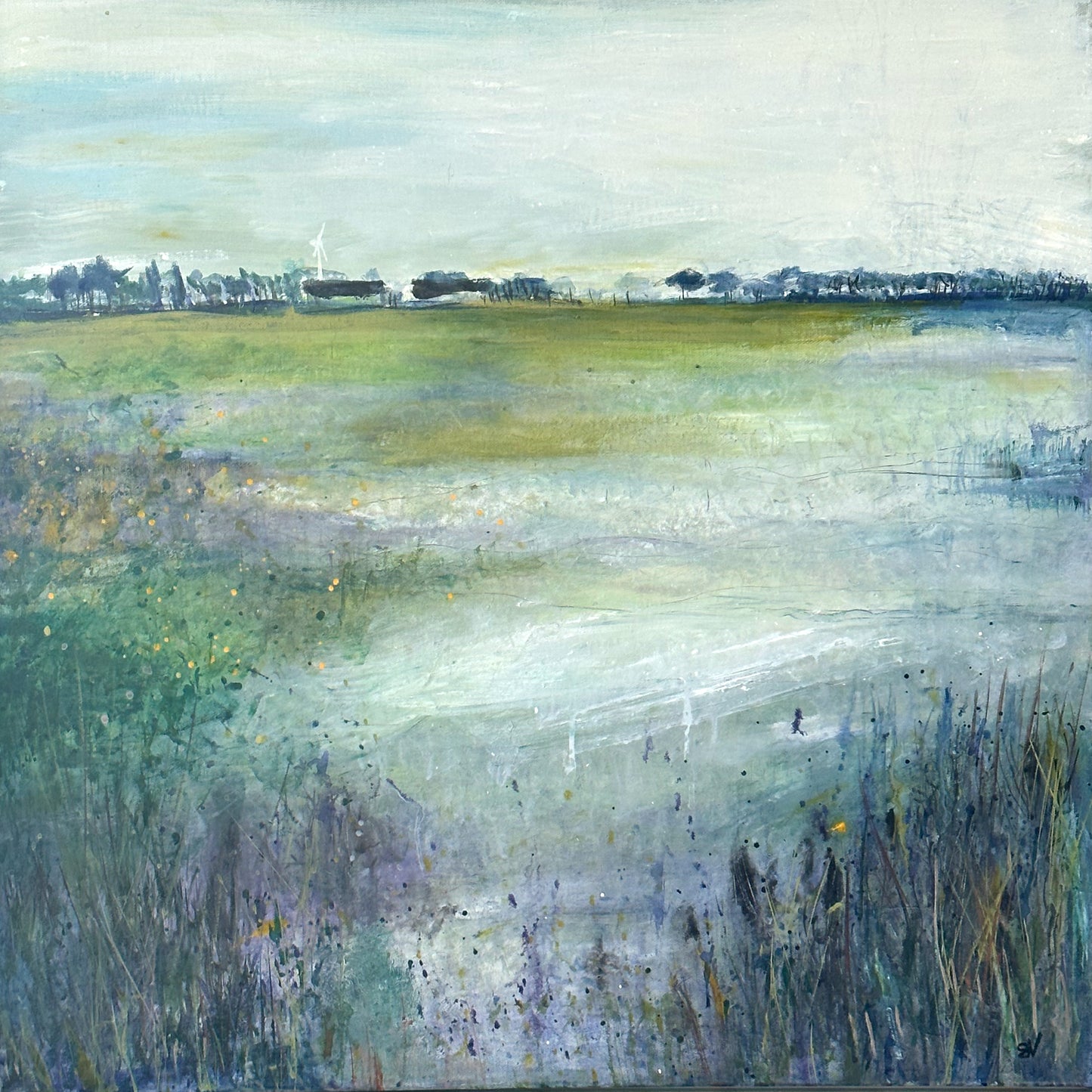 PAINTING: Across the valley