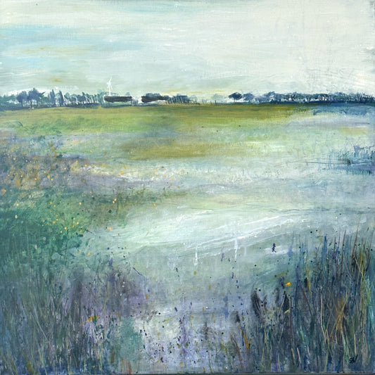 PAINTING: Across the valley