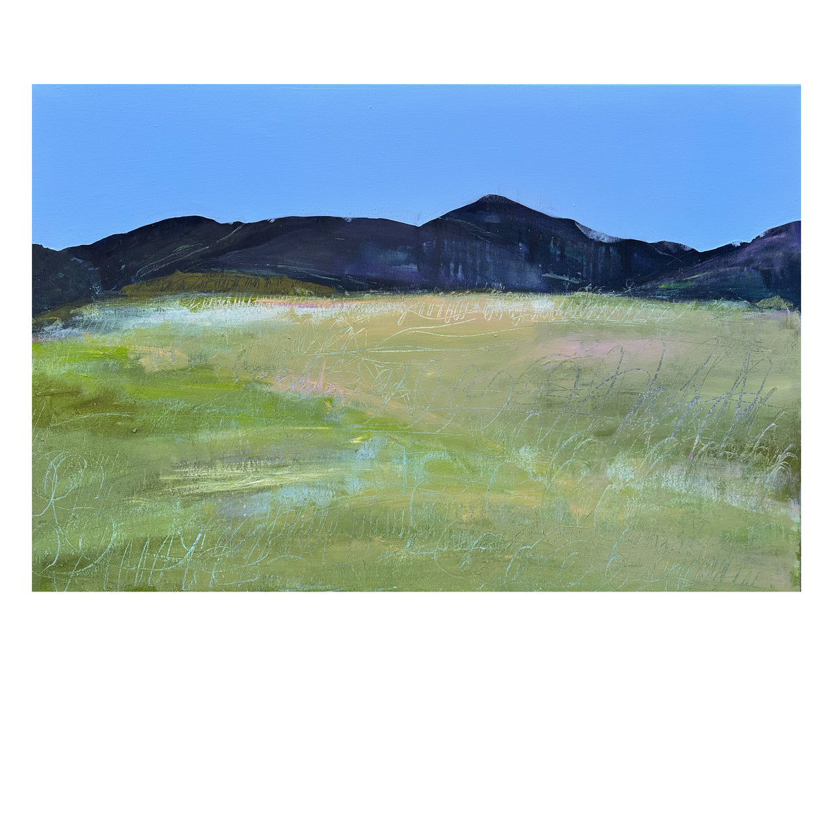PAINTING:  Across the carnethy field