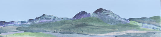 PAINTING: The Eildons - home of the fairies