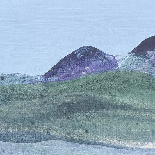 PAINTING: The Eildons - home of the fairies