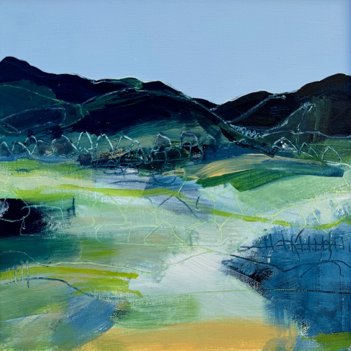 PAINTING: Leithen Hope part 2