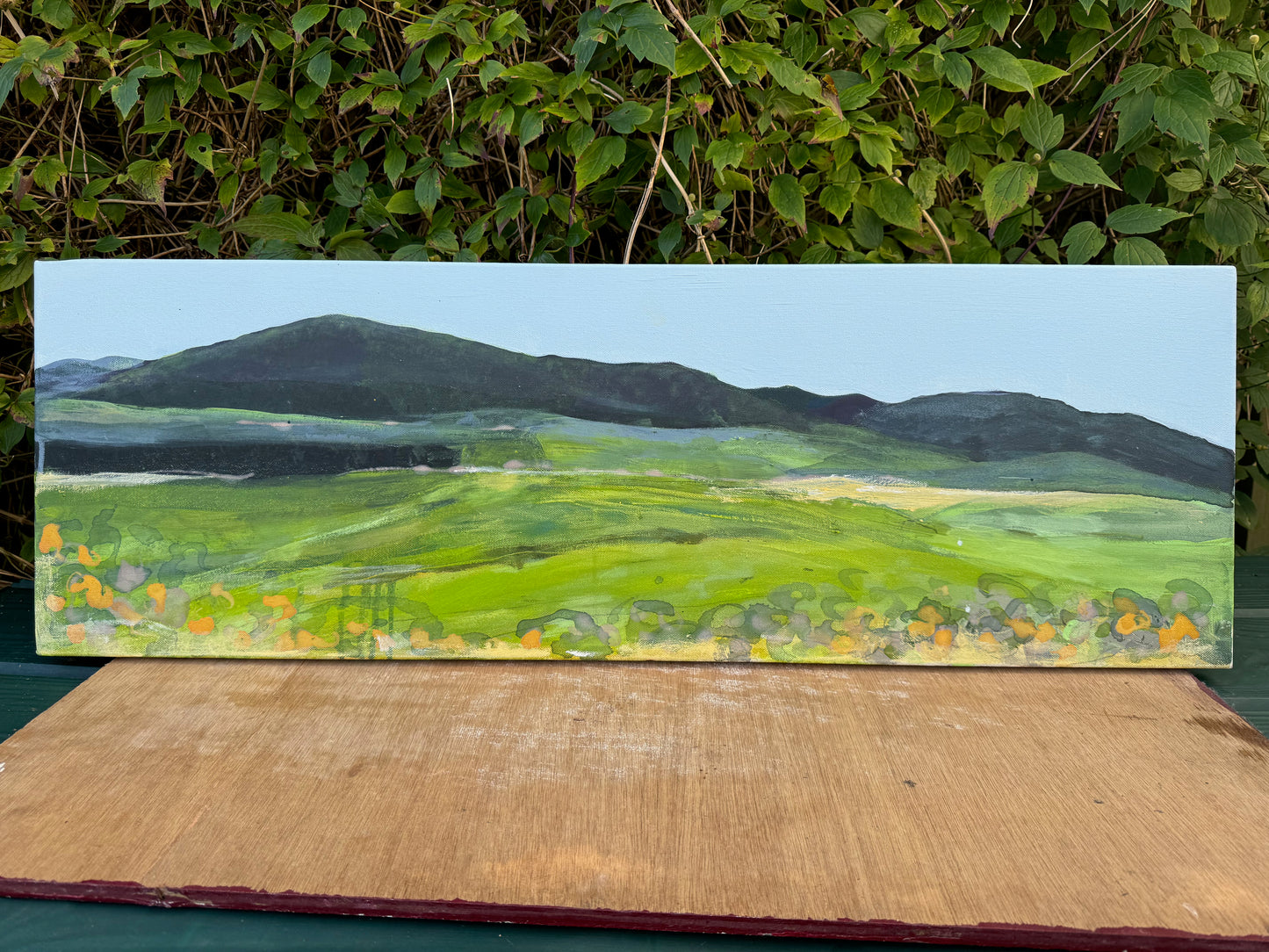 PAINTING: The quiet Pull of the Pentlands - from Whitfield