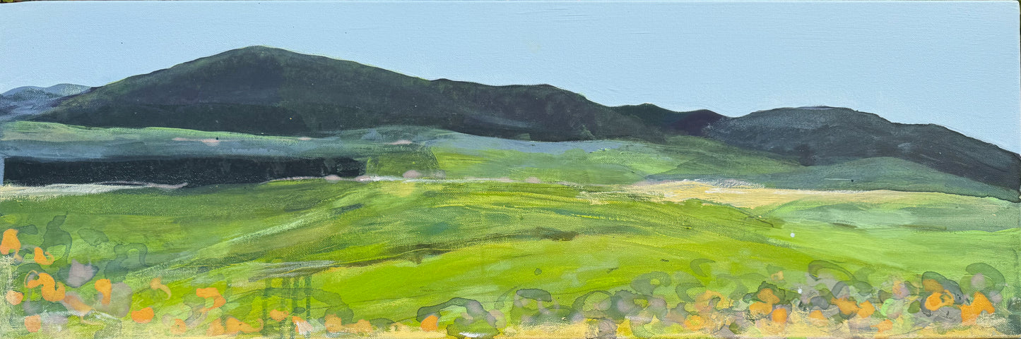 PAINTING: The quiet Pull of the Pentlands - from Whitfield