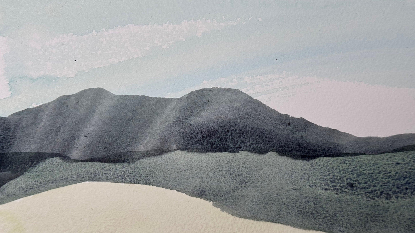 PAINTING:  The hills