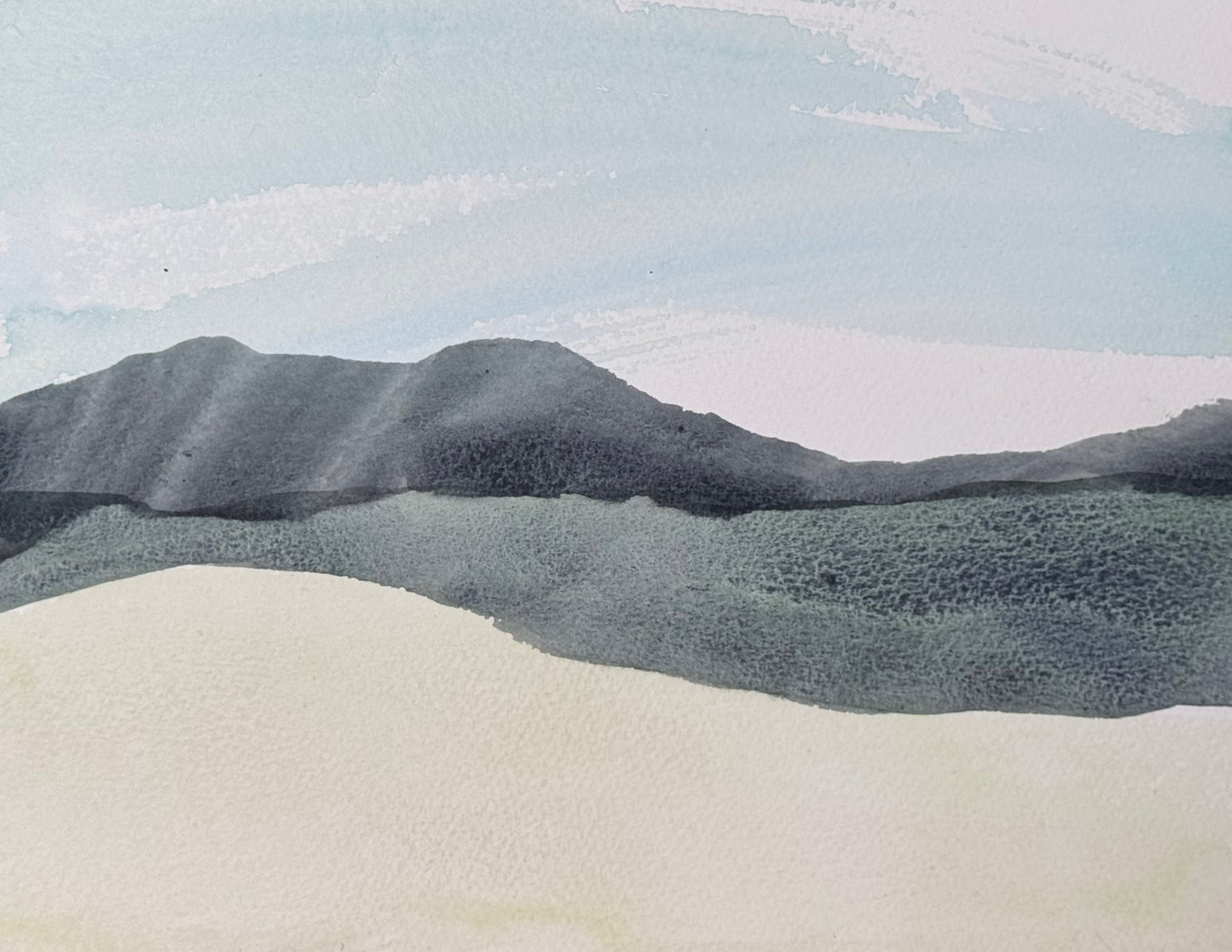 PAINTING:  The hills