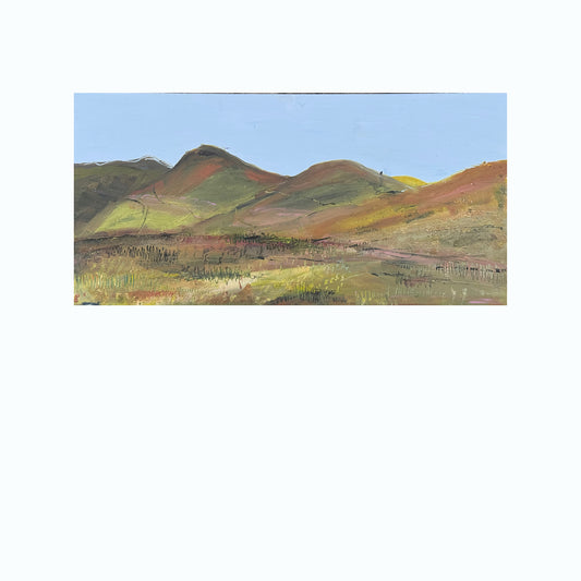 PAINTING:  Across to the kips from the shoulder of south black
