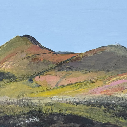 PAINTING: across the valley to the kips