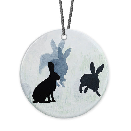 HANGING DECORATION: hares 2