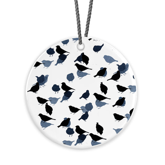 HANGING DECORATION: chaffinches