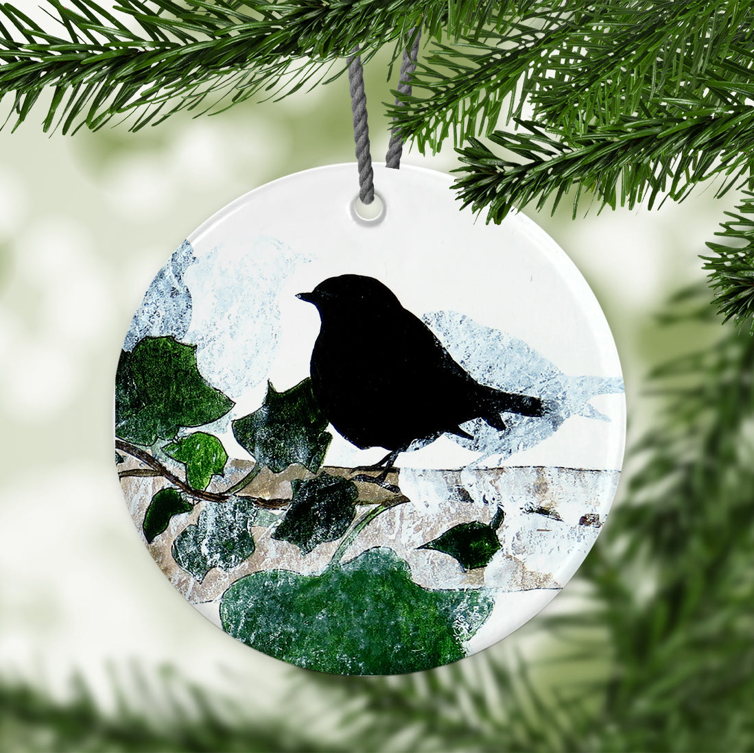 HANGING DECORATION: robin & ivy