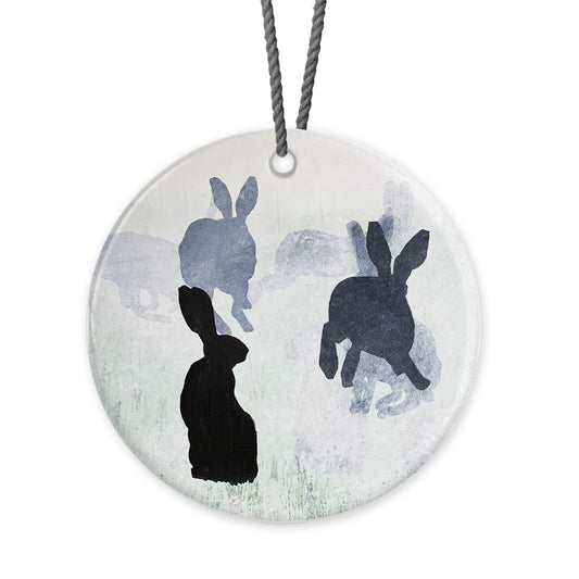 HANGING DECORATION: hares 1