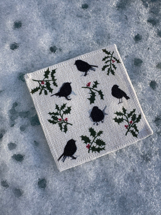 COASTER SET: robin & holly