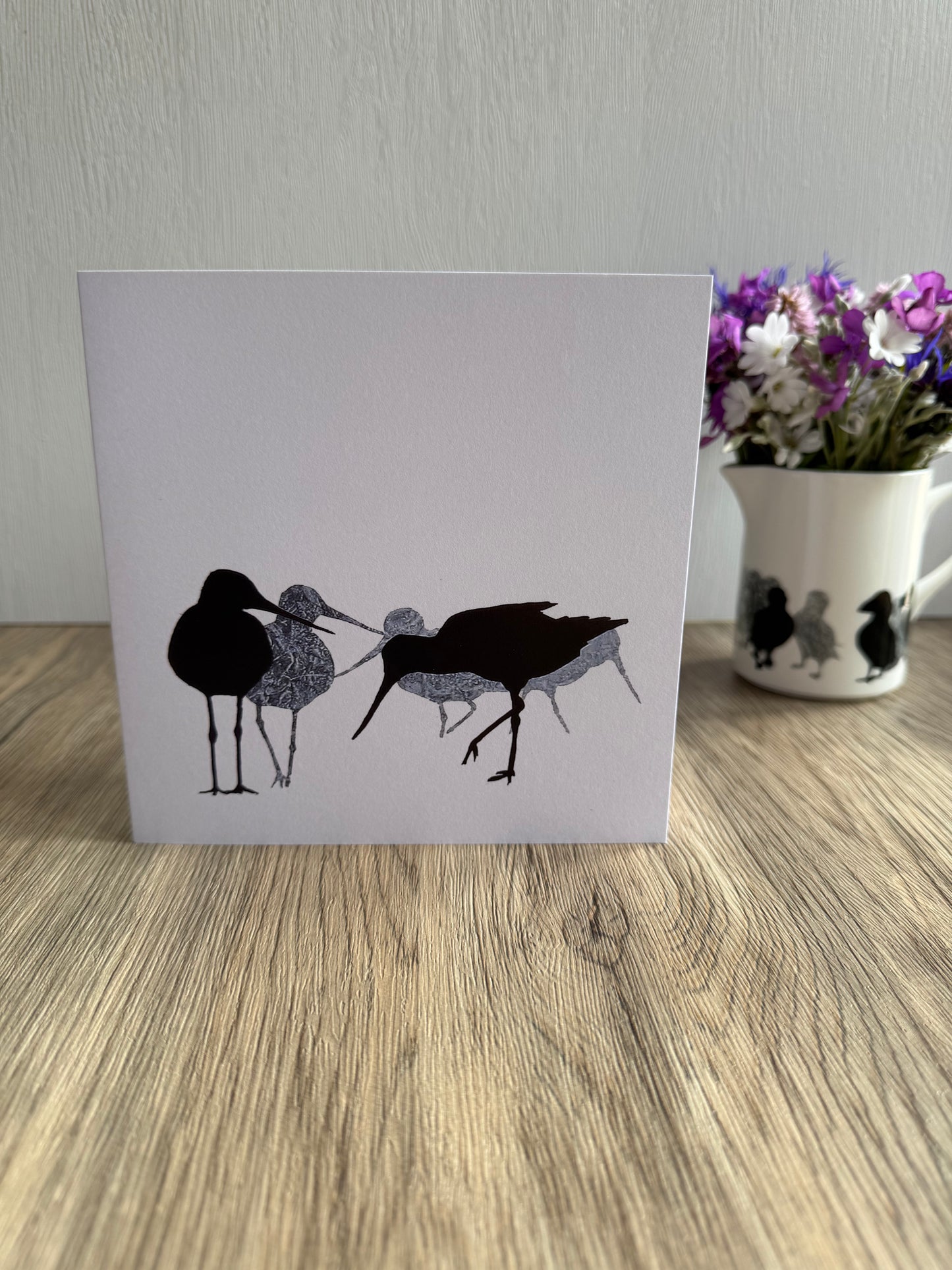 CARD: godwits