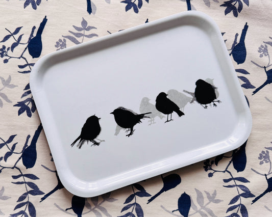 TRAY : robins