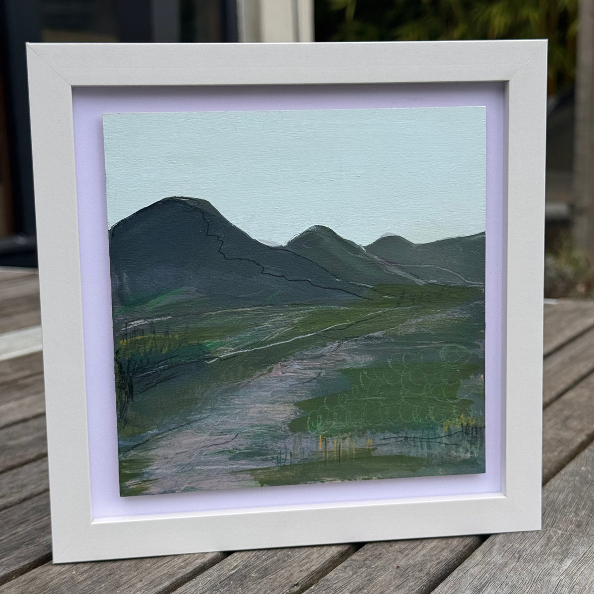 PAINTING: Pentlands view 1