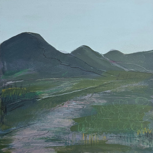 PAINTING: Pentlands view 1