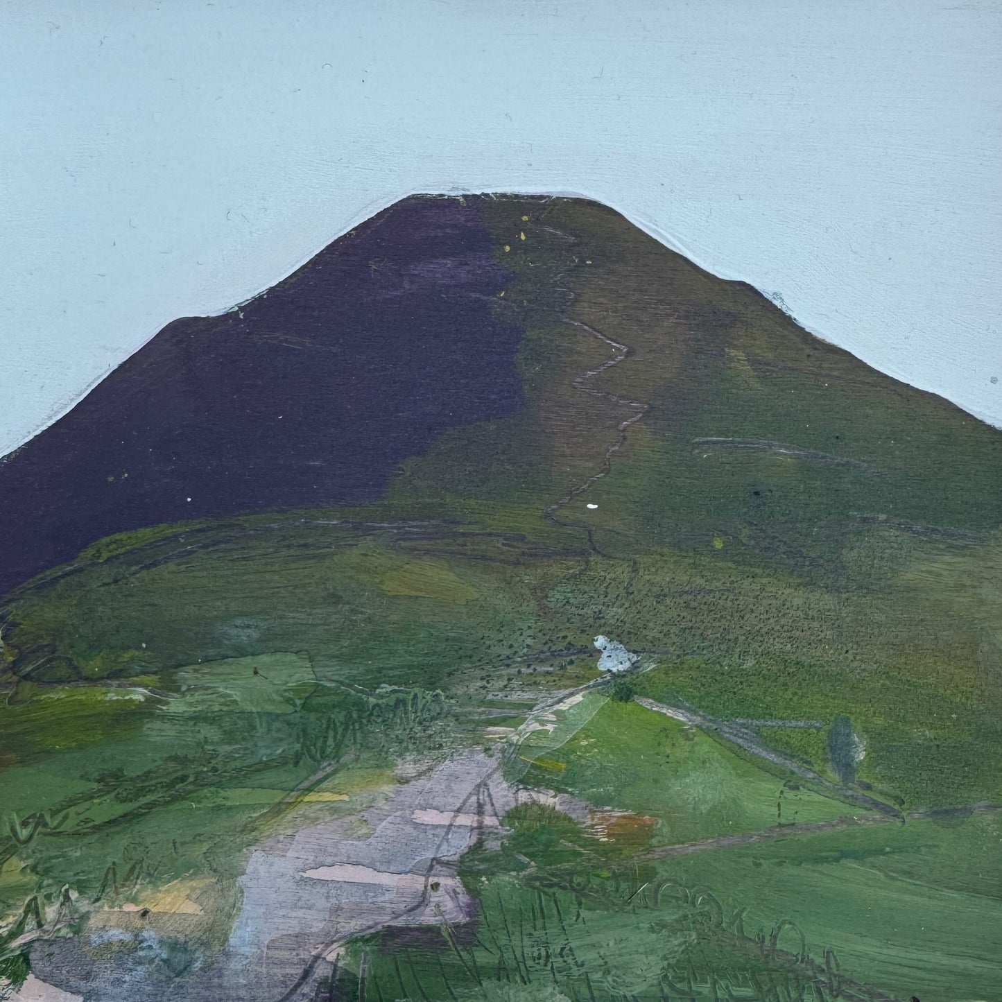 PAINTING: Pentlands view 3