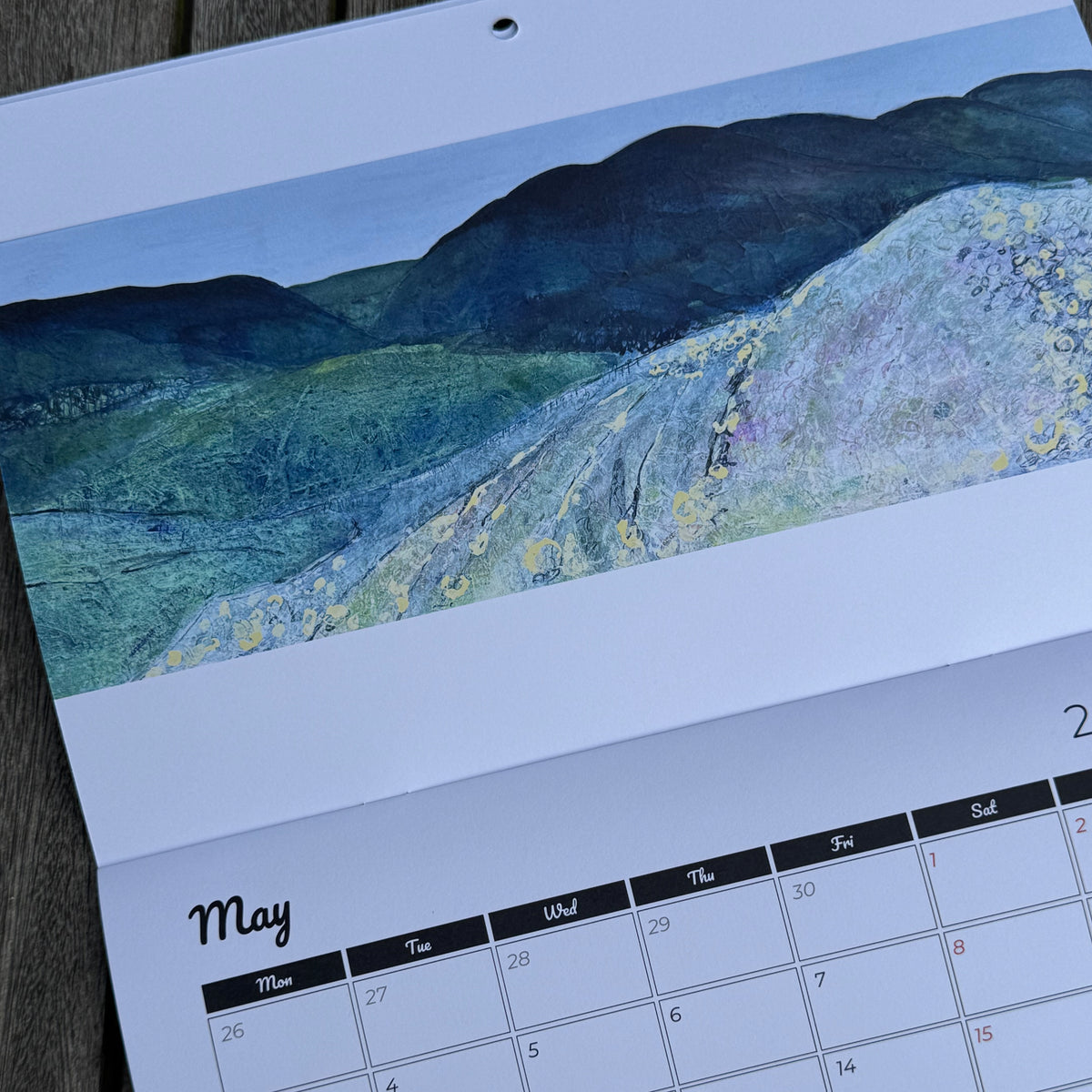 2027 Pentlands Wall Calender by Sandra Vick
