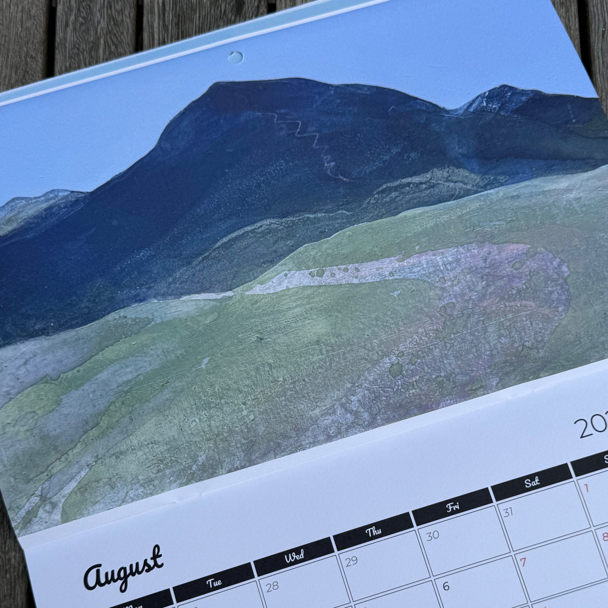 2027 Pentlands Wall Calender by Sandra Vick