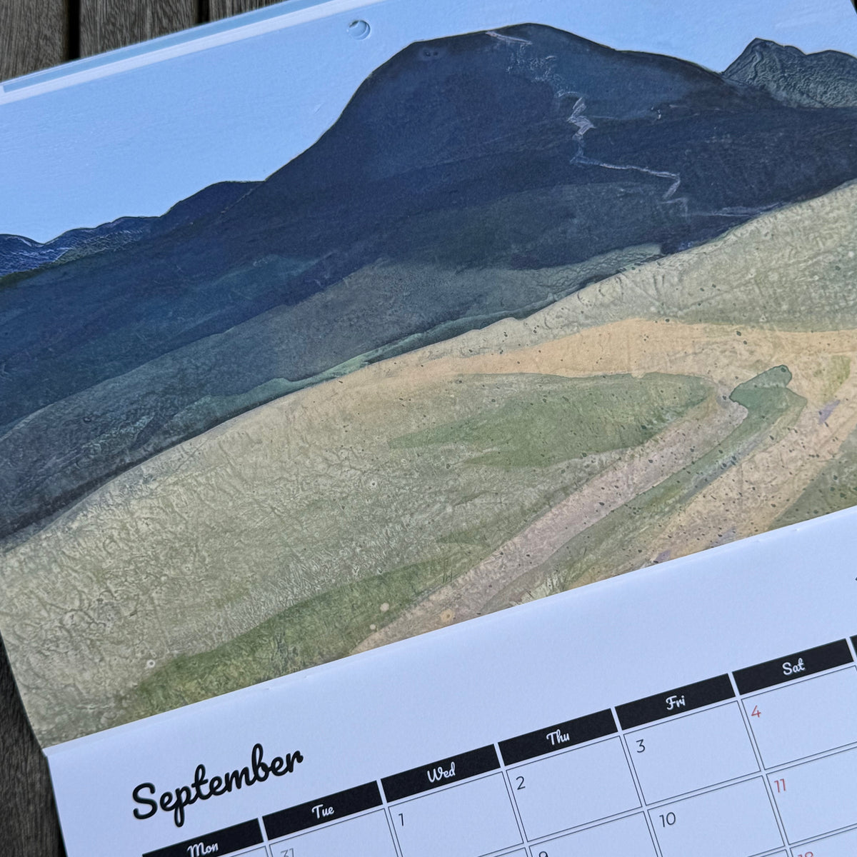 2027 Pentlands Wall Calender by Sandra Vick