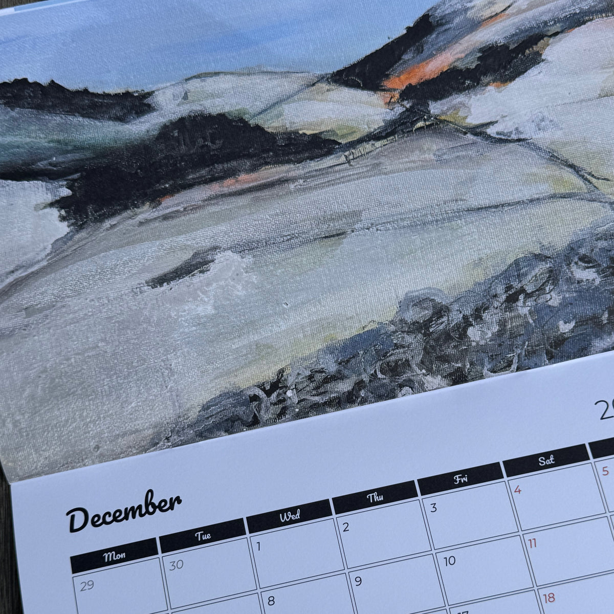2027 Pentlands Wall Calender by Sandra Vick
