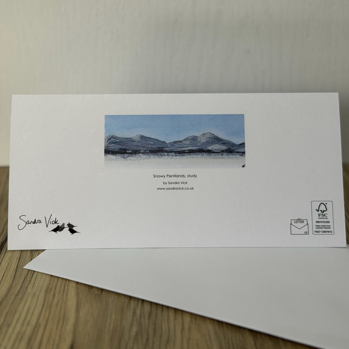 CARD: snowy pentlands DL