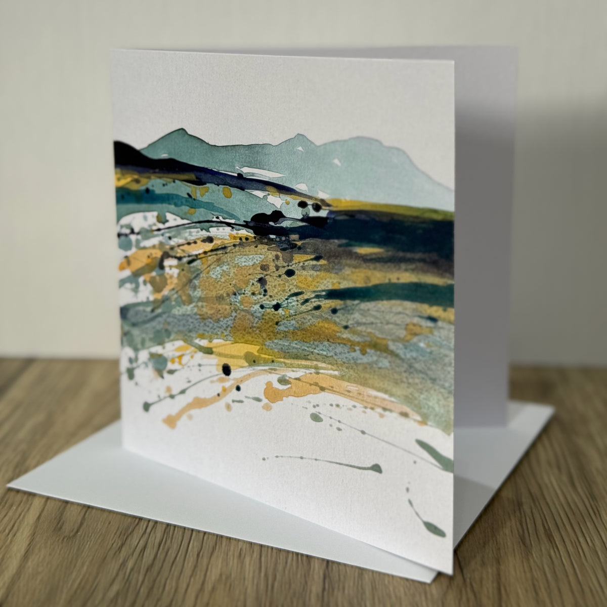 CARD: Towards the hills (allermuir and caerketton from fairmilehead)