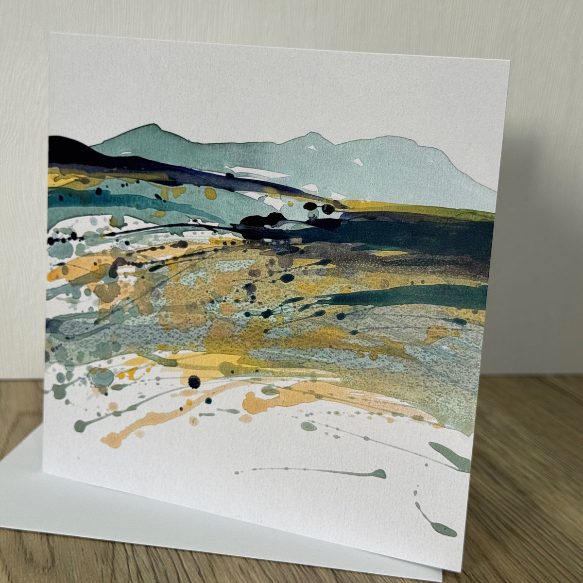 CARD: Towards the hills (allermuir and caerketton from fairmilehead)